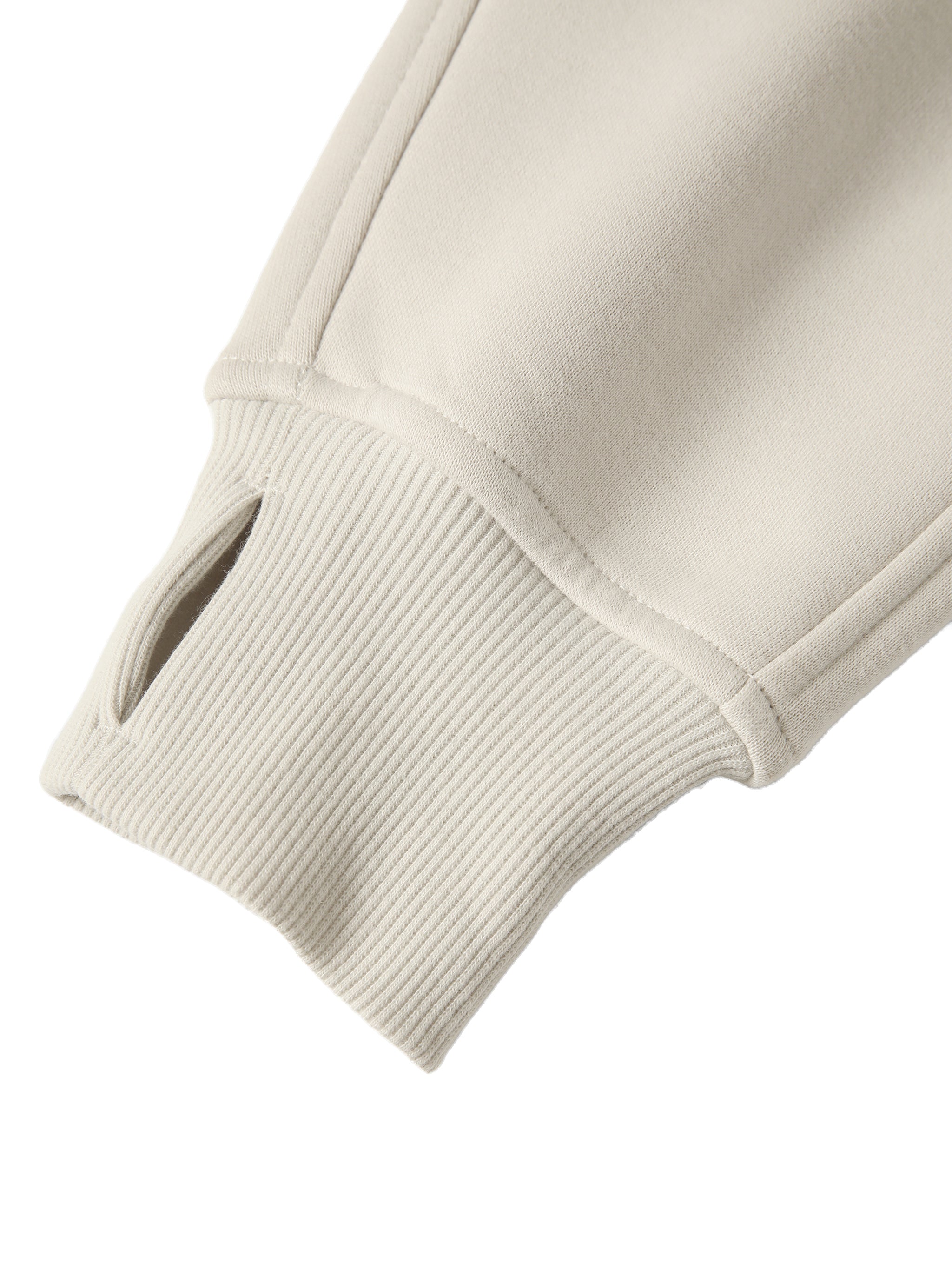 Cropped Half Zipped Sweatshirt