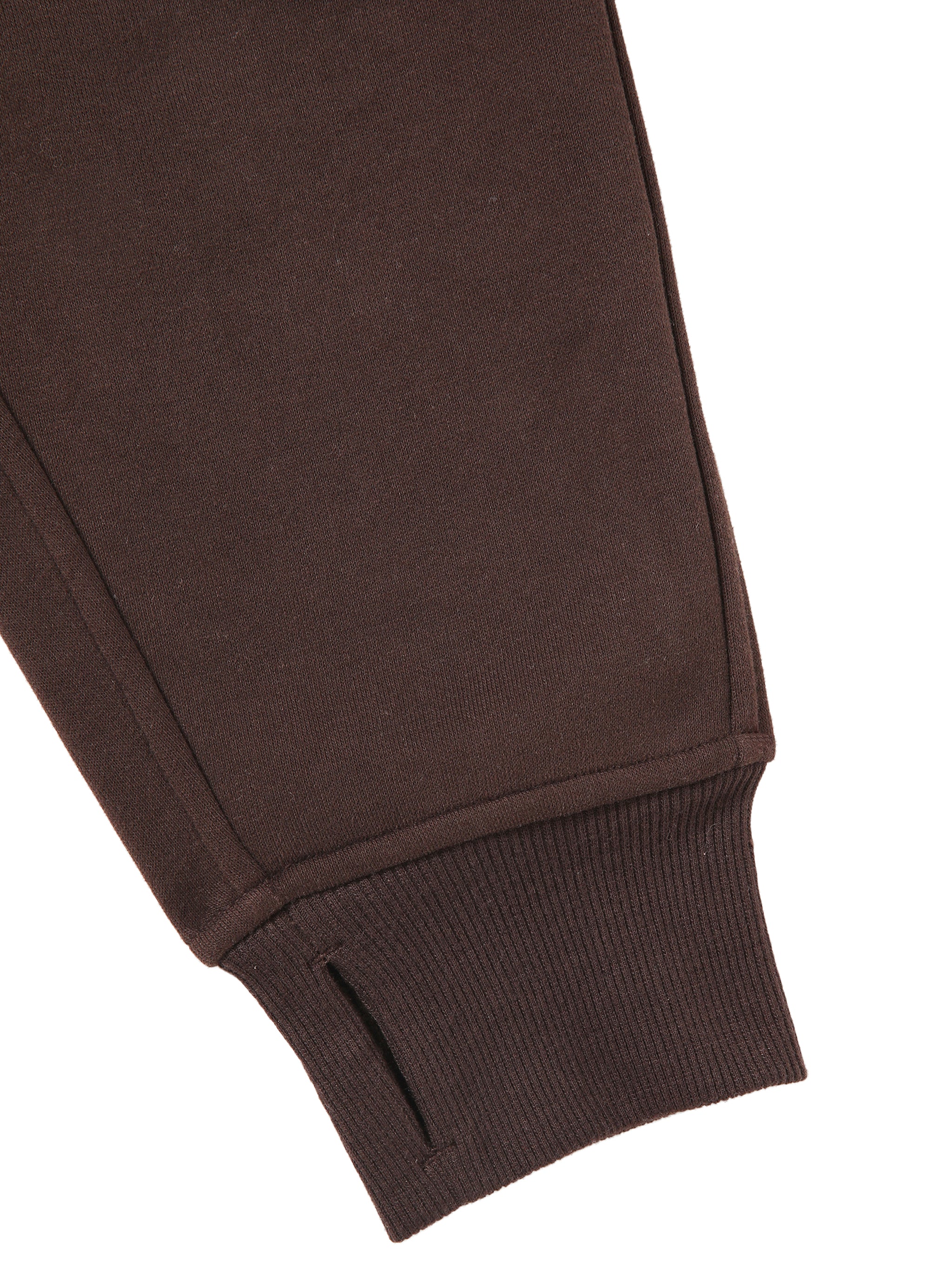 Cropped Half Zipped Hoodie