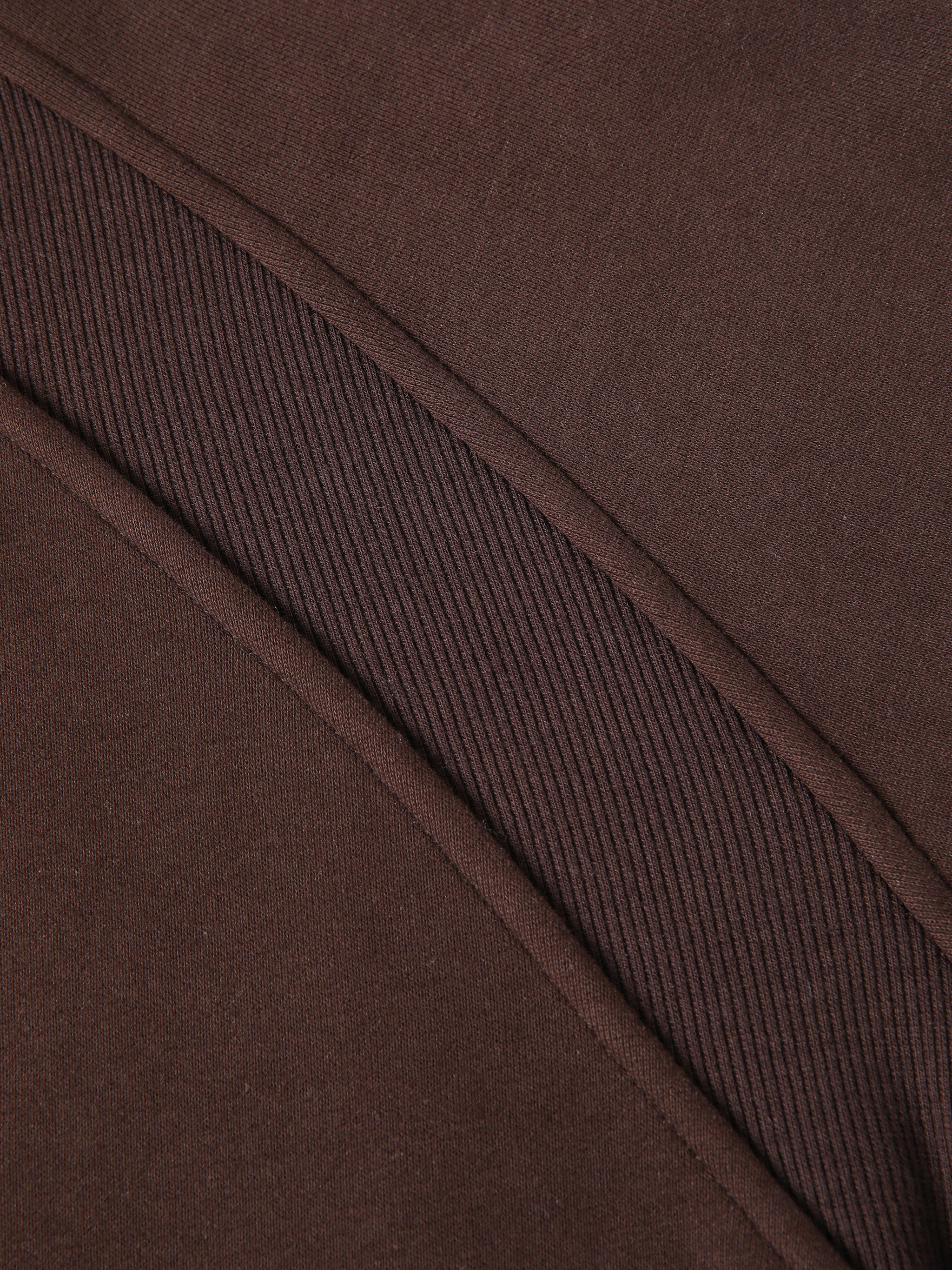 Cropped Half Zipped Hoodie