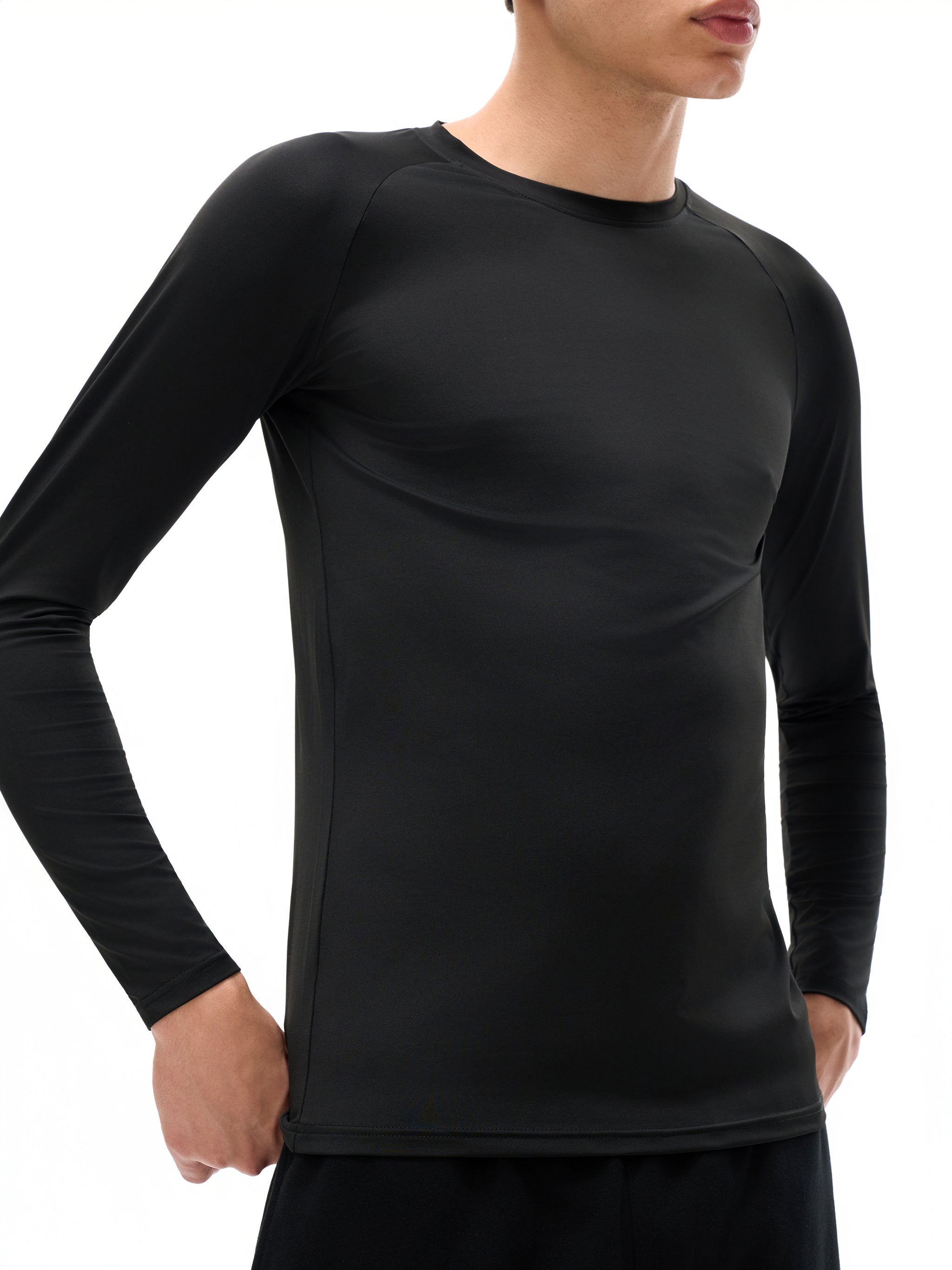 Emblem / Compression Long Sleeve T-Shirt