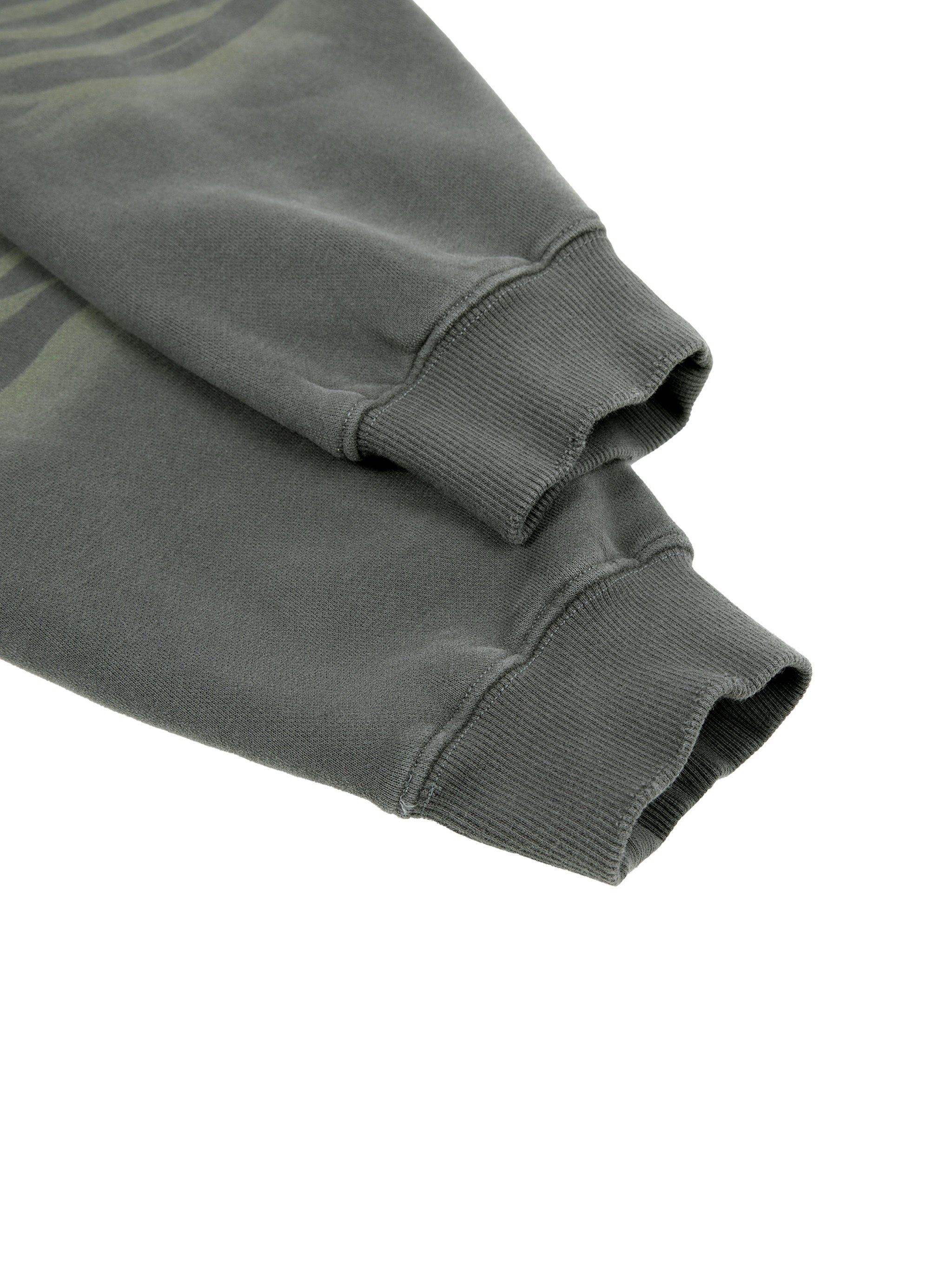 MCHNE / FRAYED SUNFADE FLEECE HOODIE