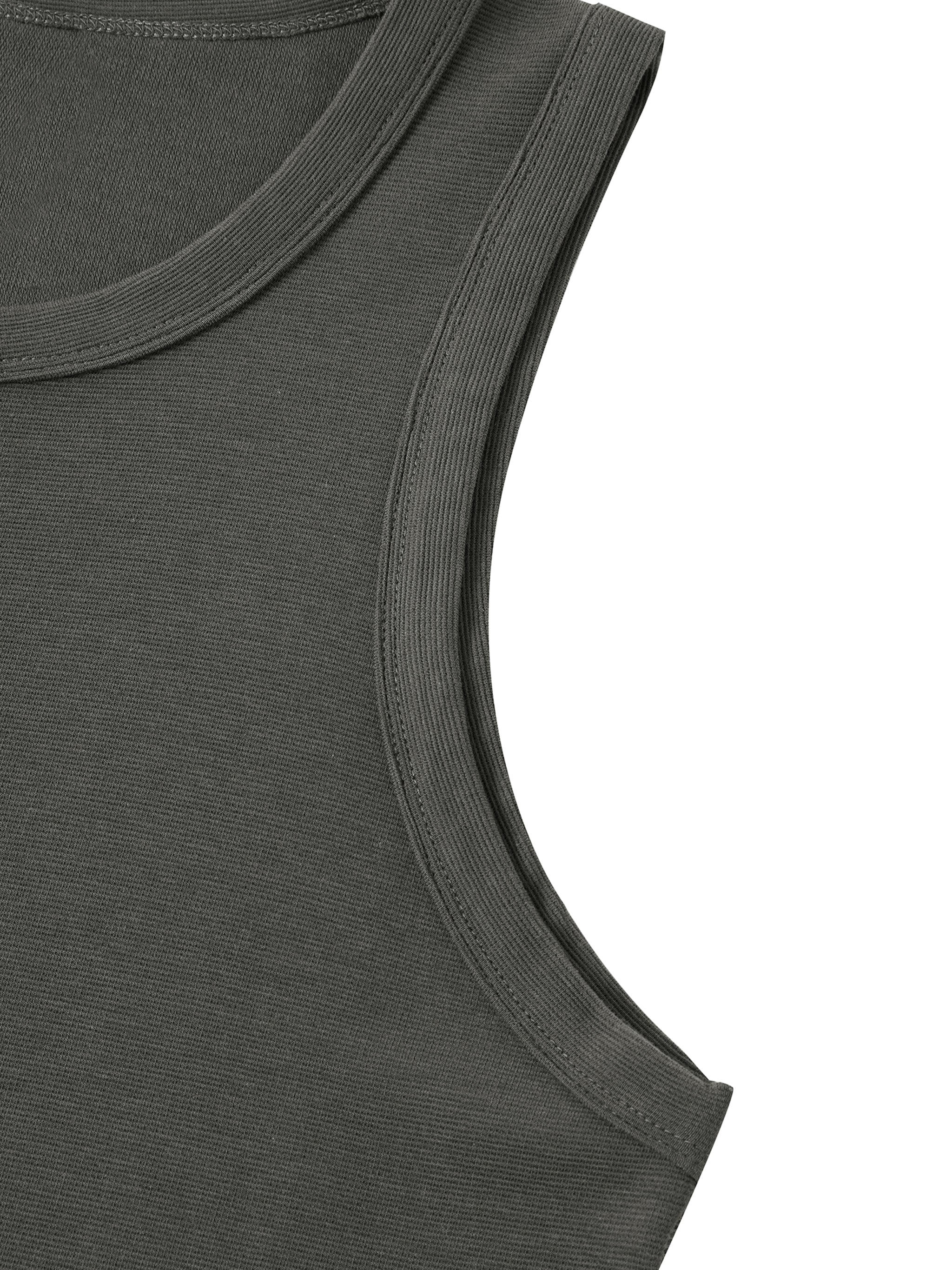 Mirror / Men's Heavyweight Ribbed Tank Top