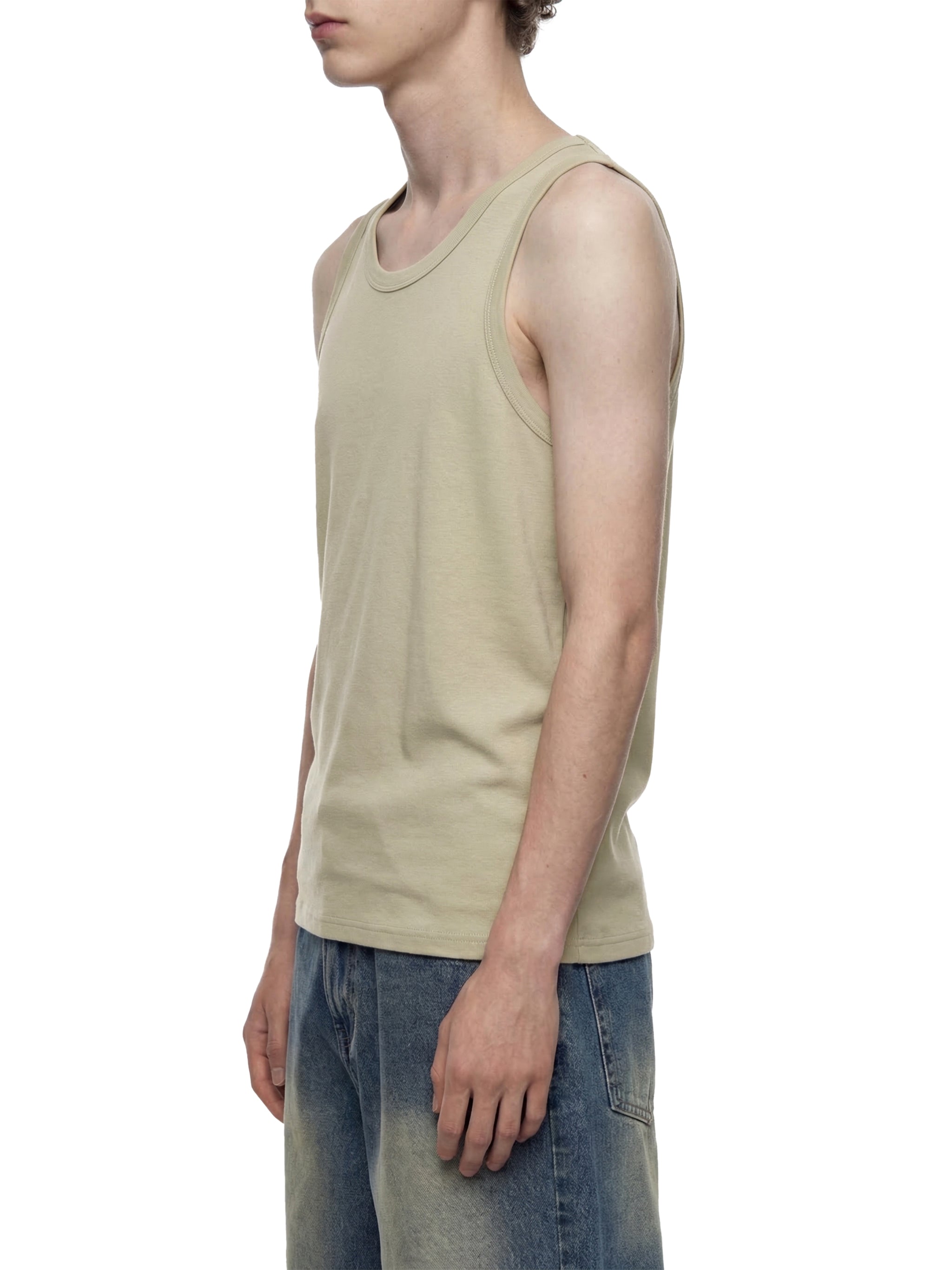 Mirror / Men's Heavyweight Ribbed Tank Top
