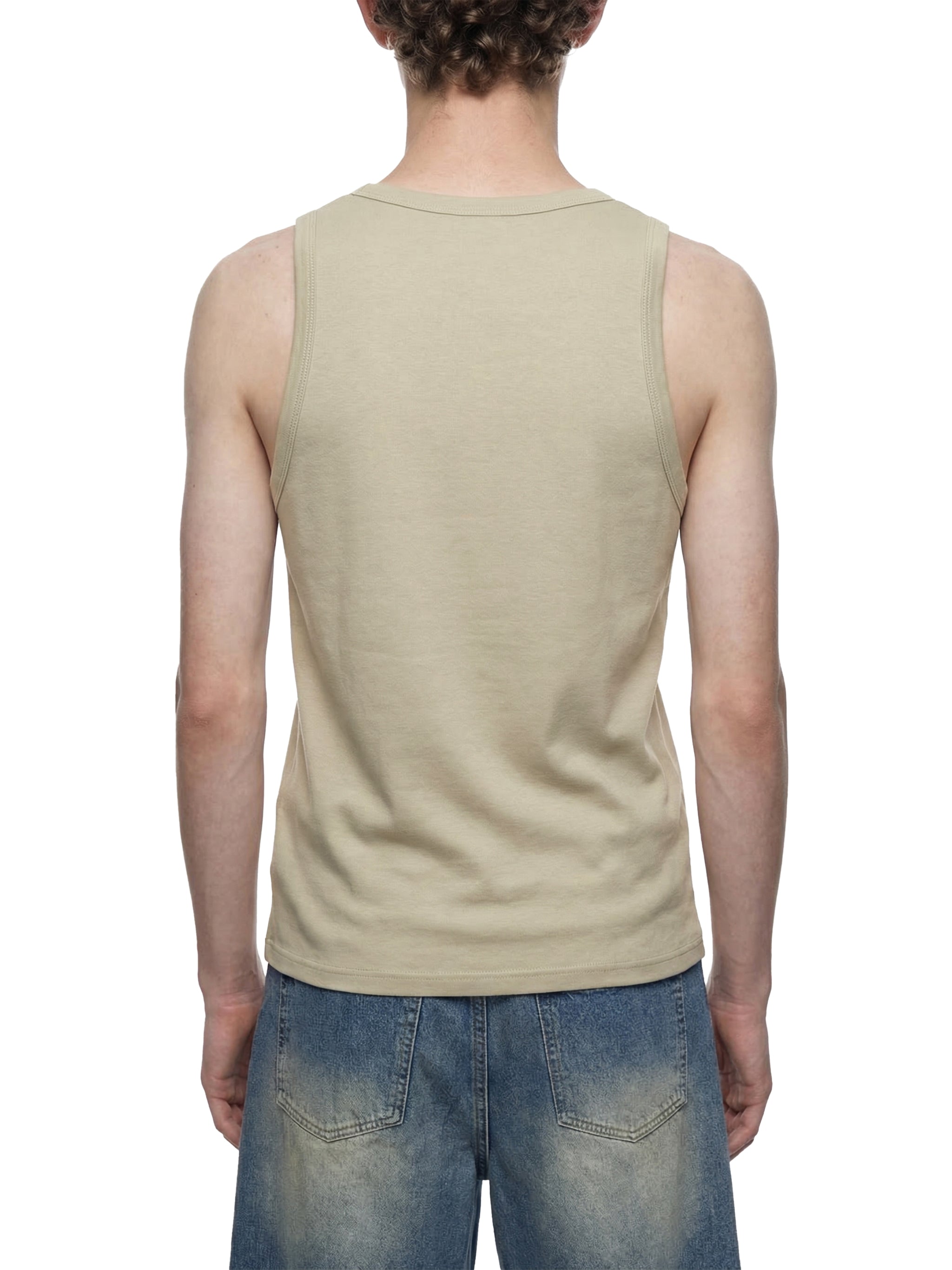 Mirror / Men's Heavyweight Ribbed Tank Top