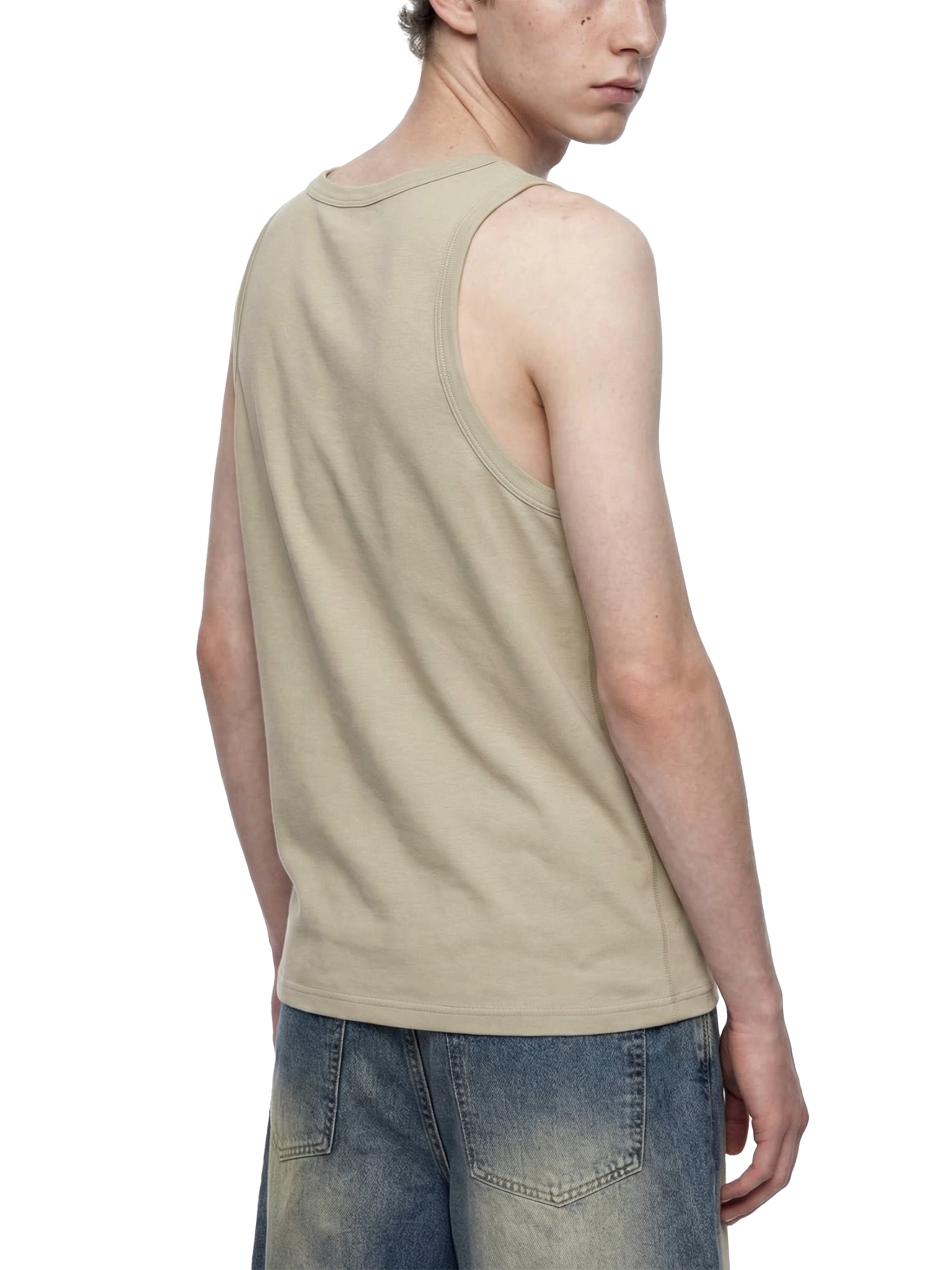 Mirror / Men's Heavyweight Ribbed Tank Top
