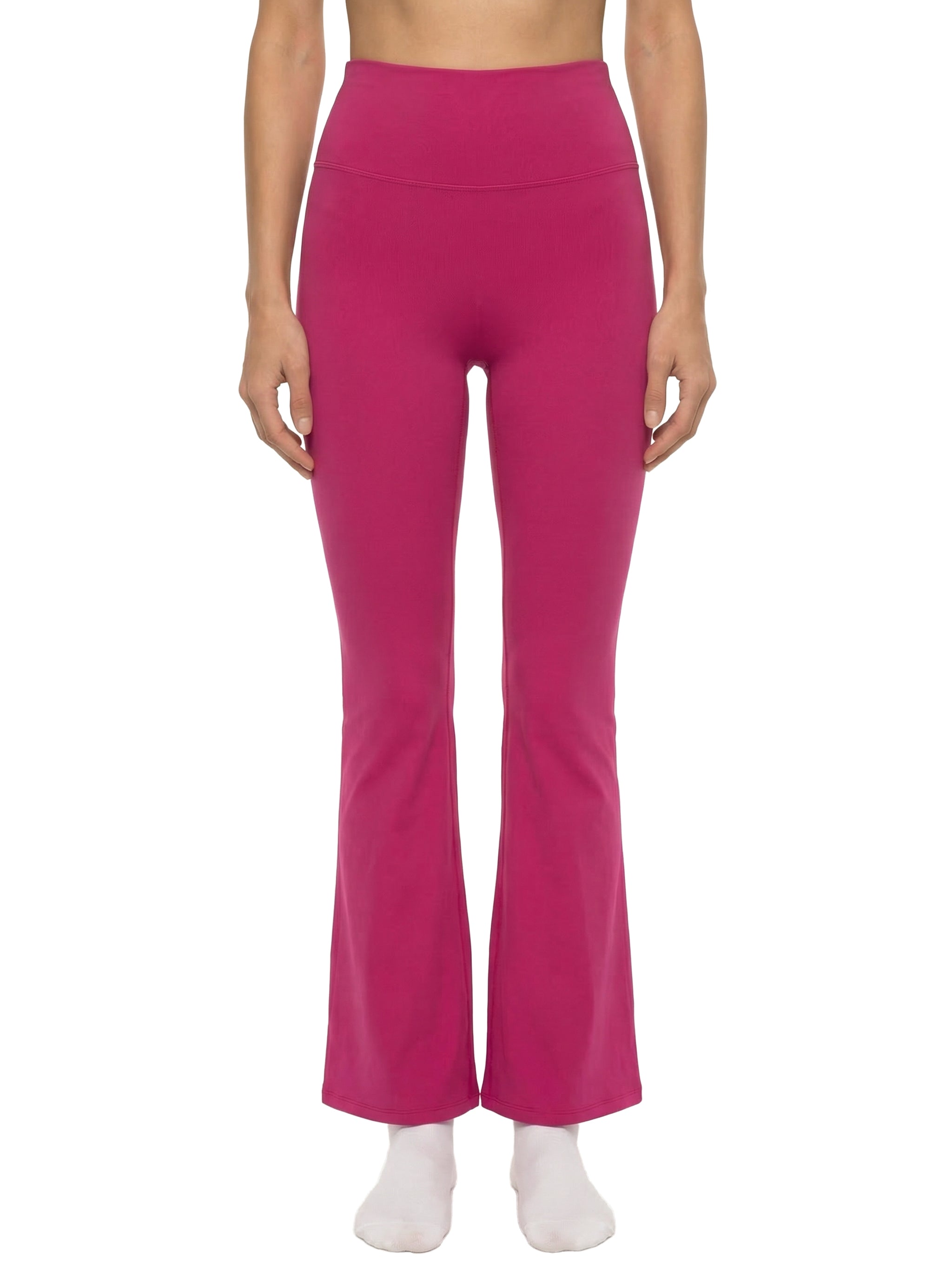 HIGH-WAISTED FLARE LEGGINGS