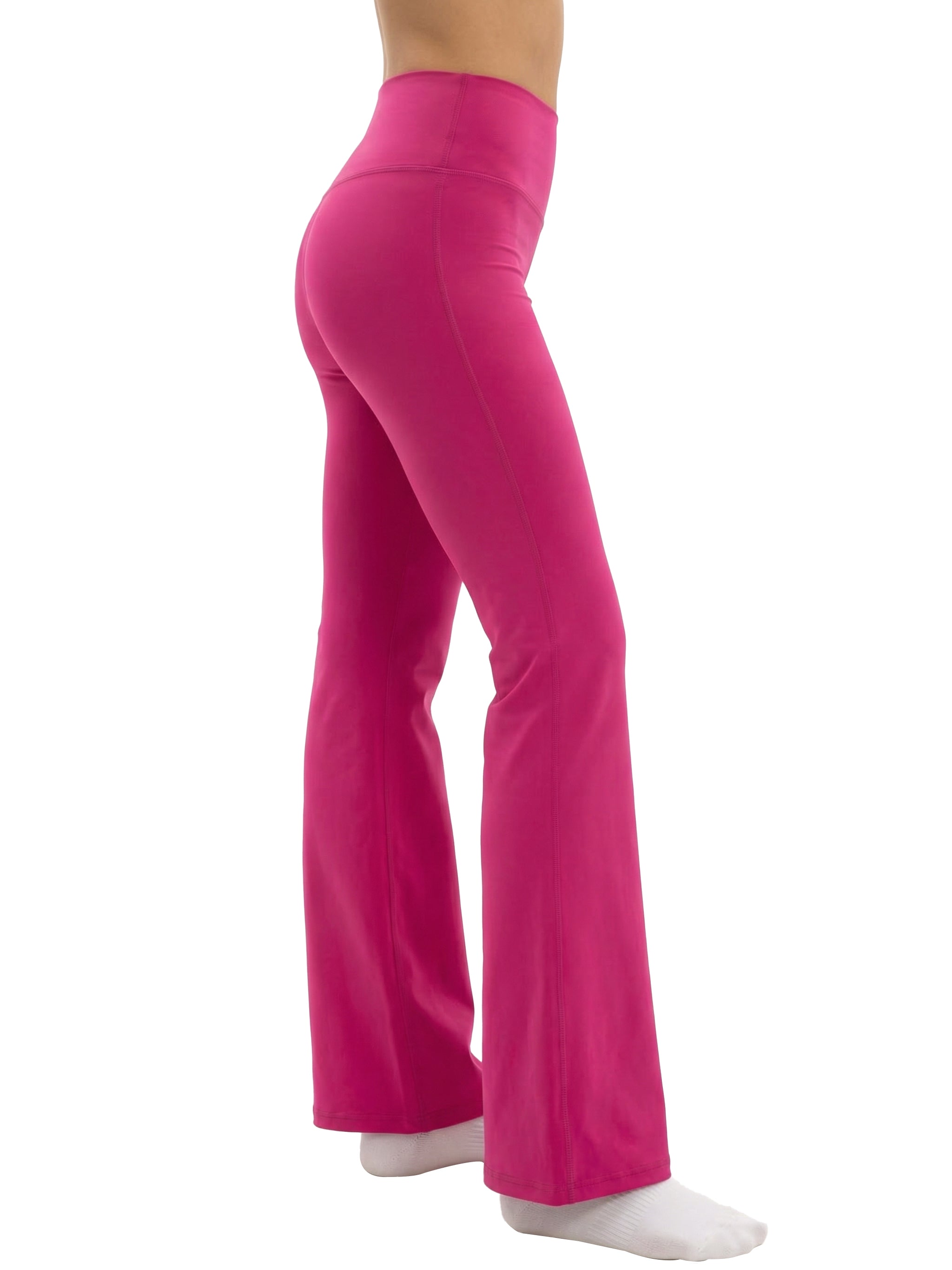HIGH-WAISTED FLARE LEGGINGS