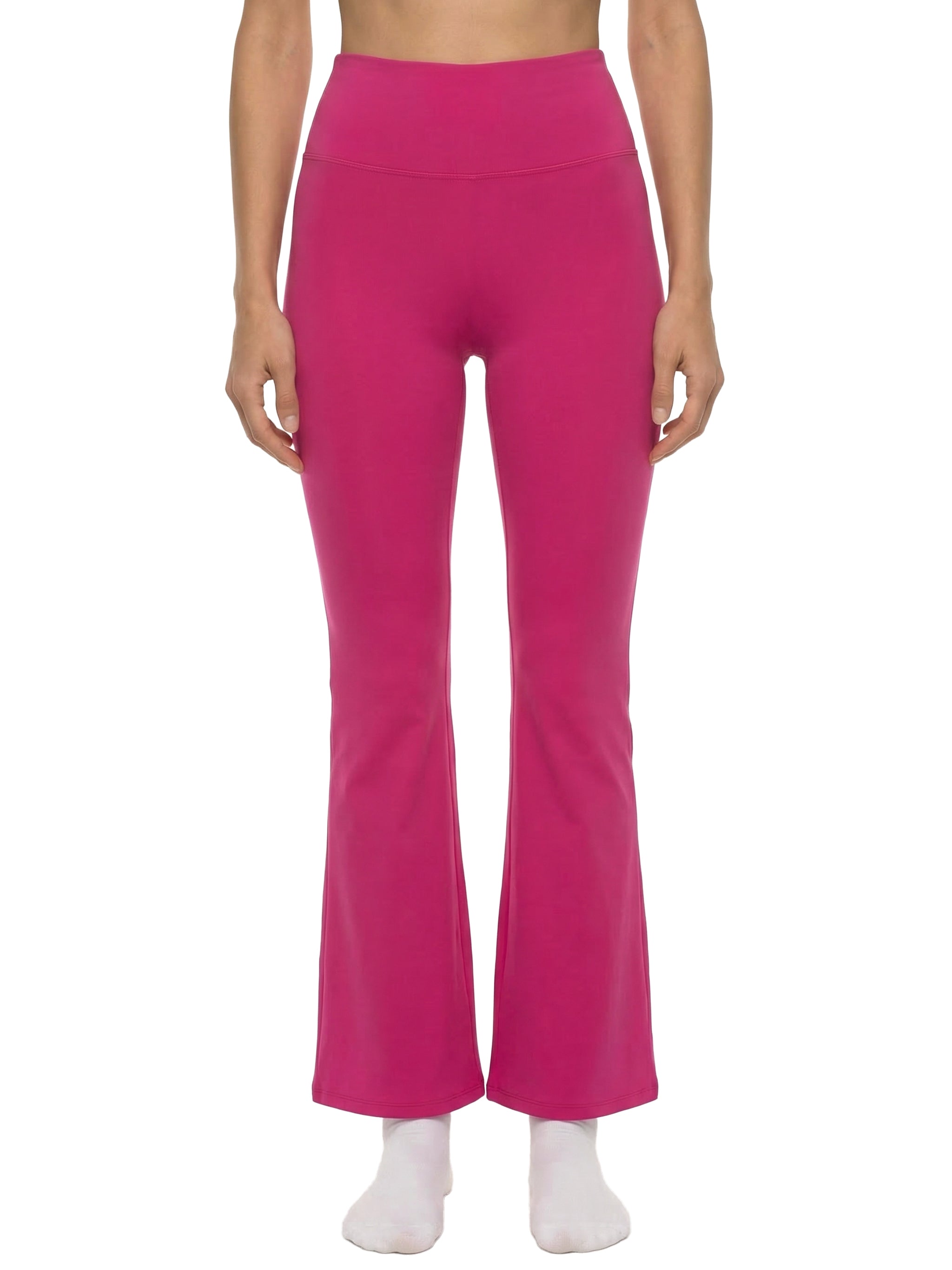 HIGH-WAISTED FLARE LEGGINGS