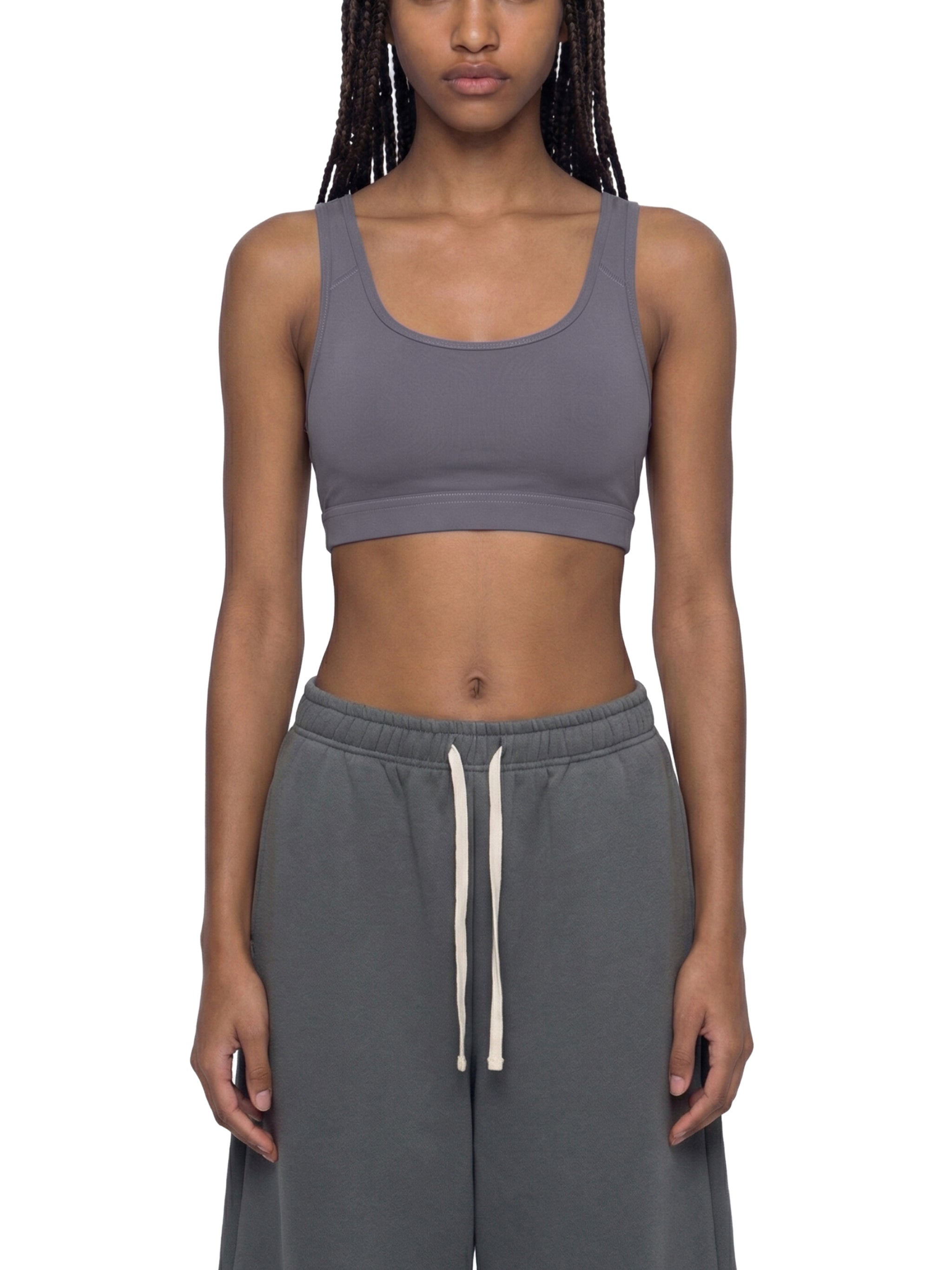 Cropped Sports Bra