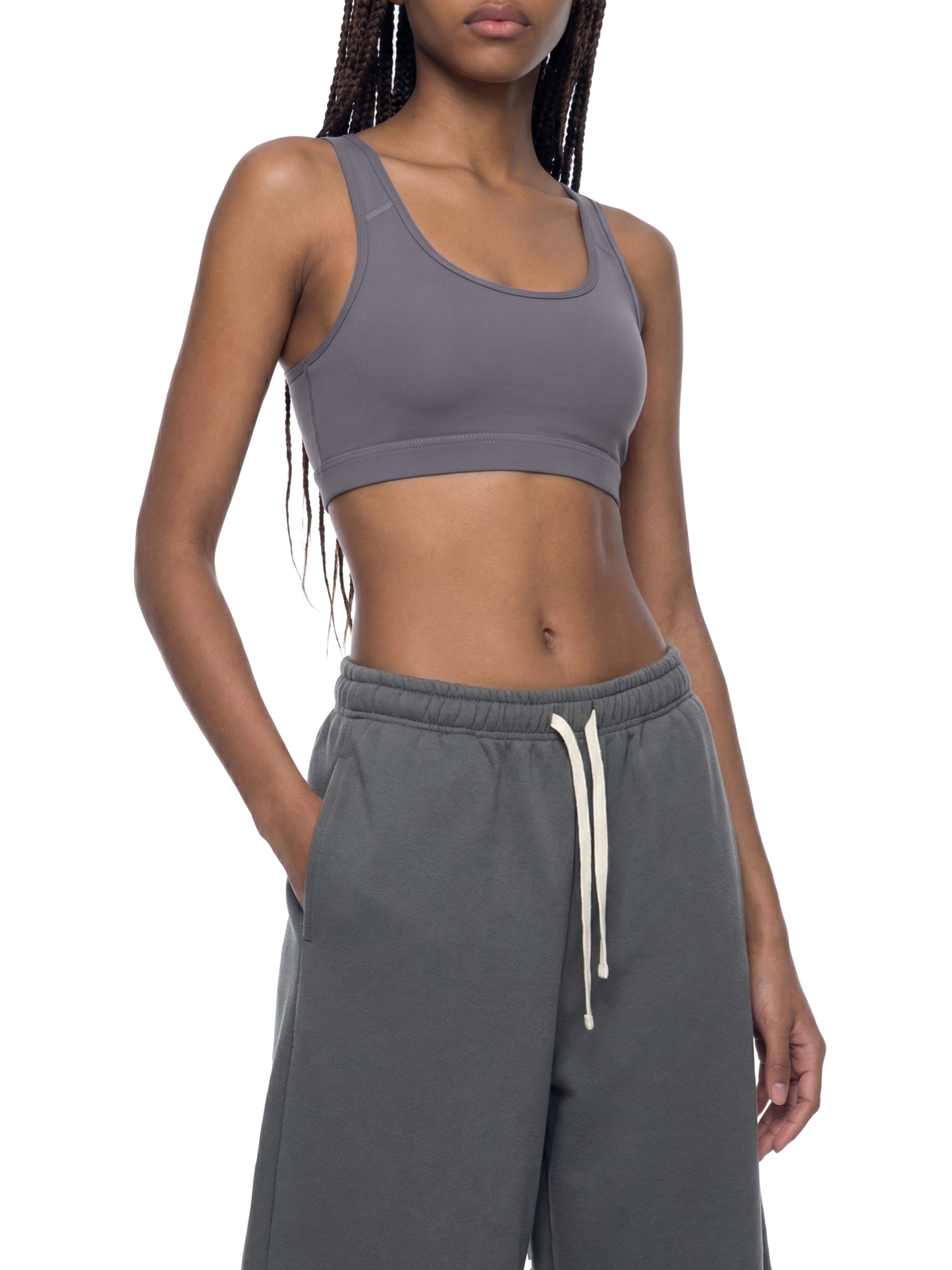 Cropped Sports Bra