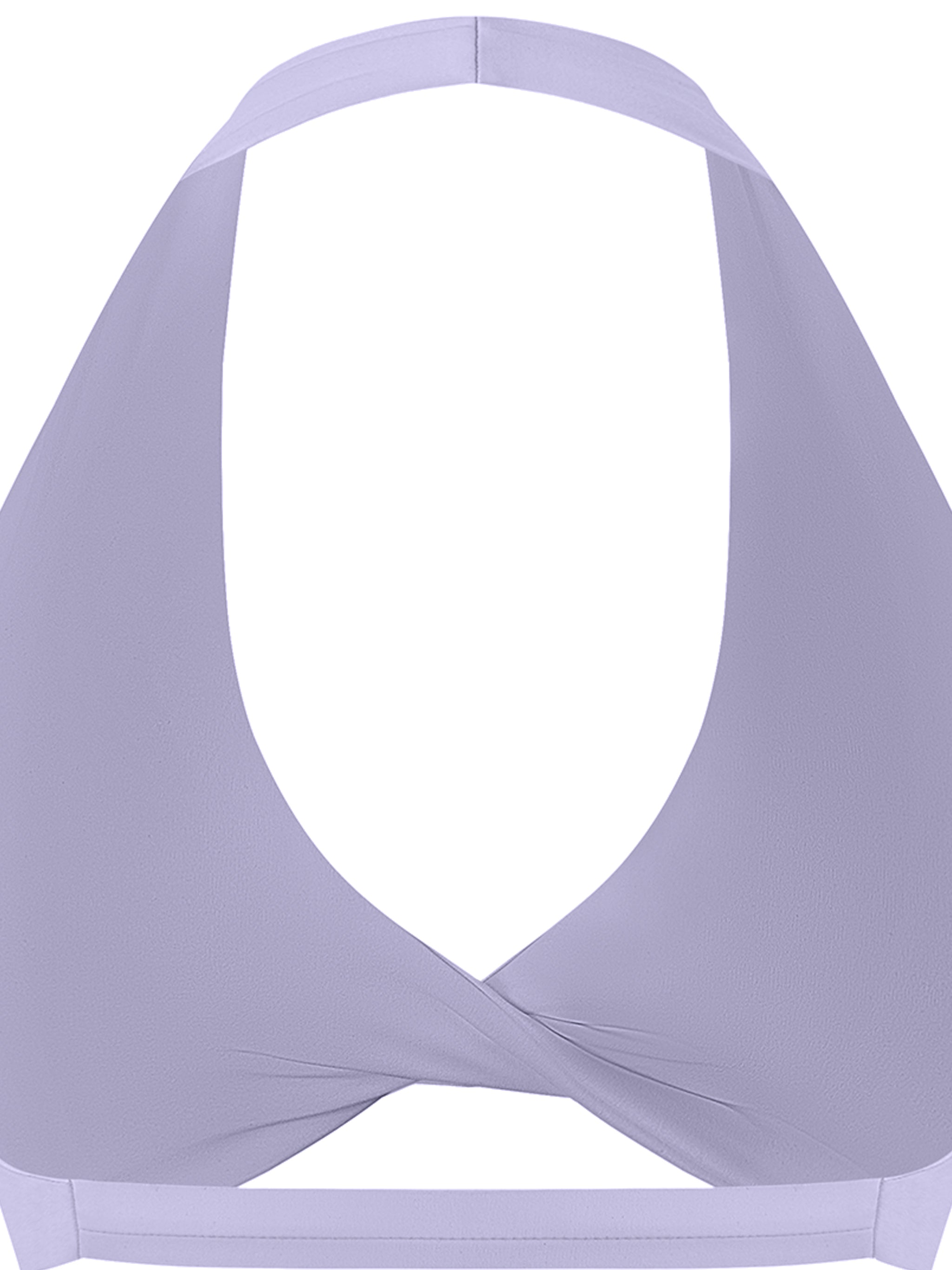 Pleated Halter Sports Bra