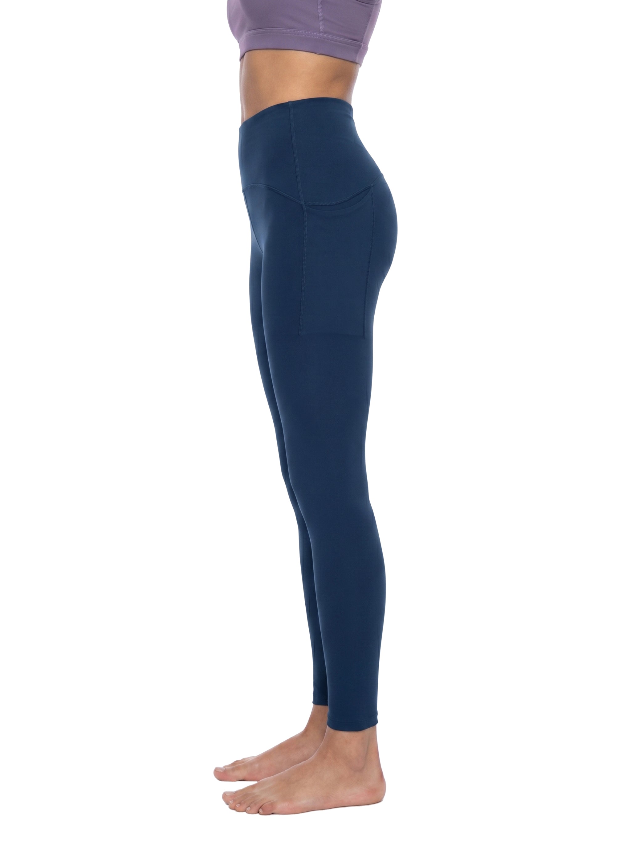 High Rise Ankle Length Leggings