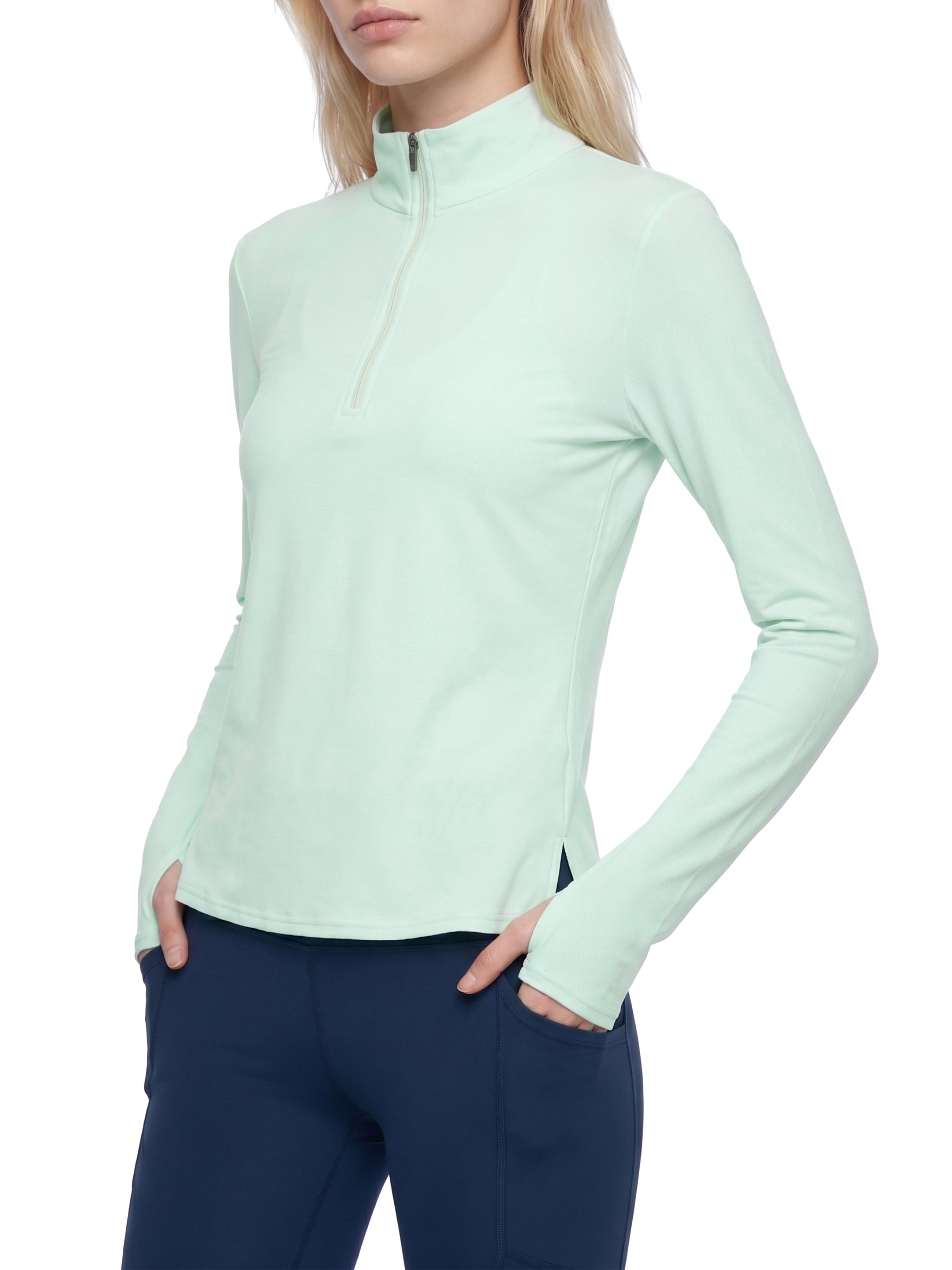 Quarter Zip Yoga Pullover