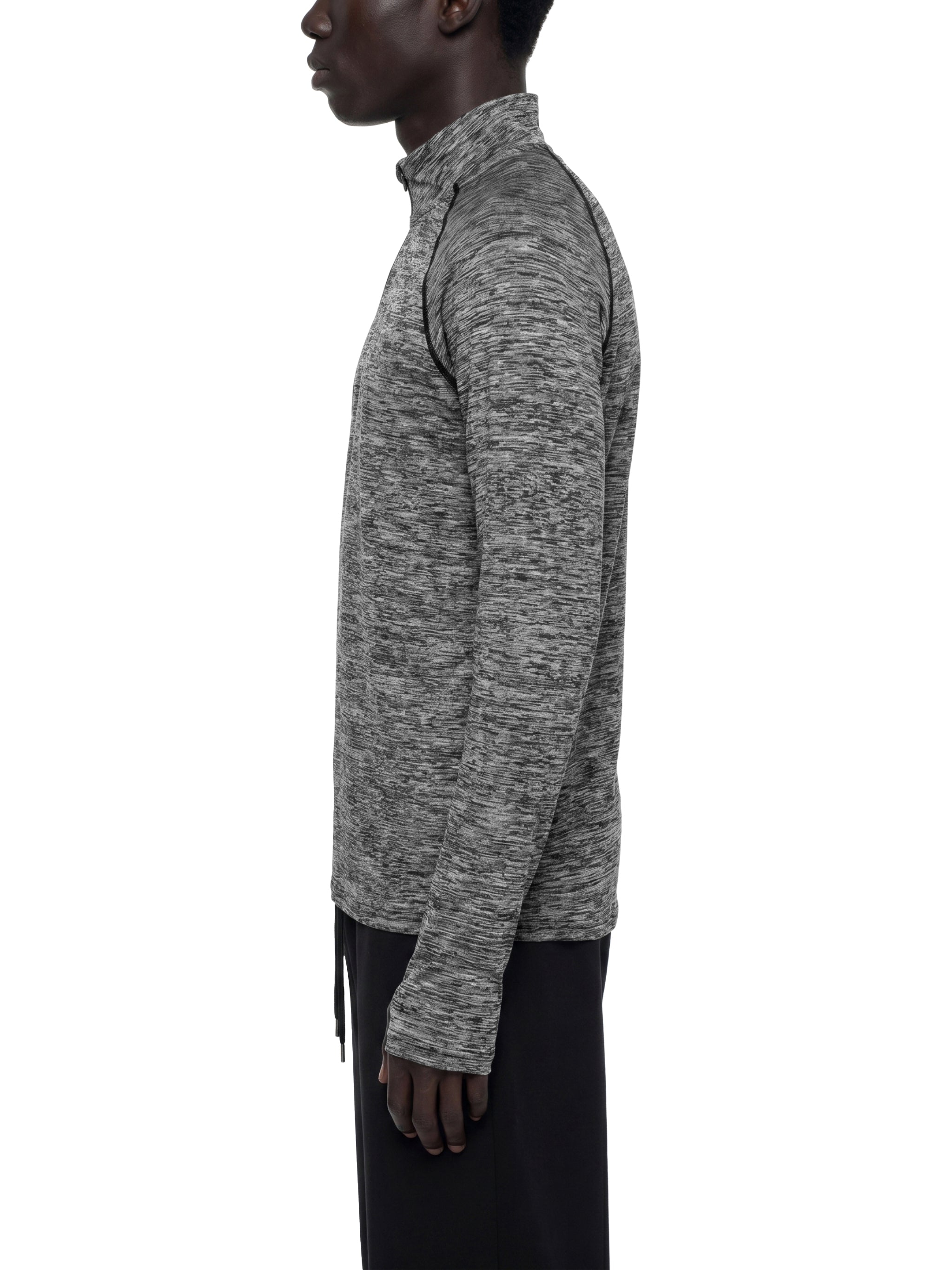 Men's Collar Quarter Zip Performance Long Sleeve